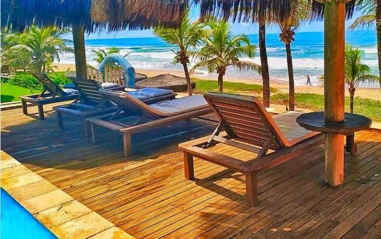Pousada Luar Da Praia อิมบัสไซ ภายนอก รูปภาพ